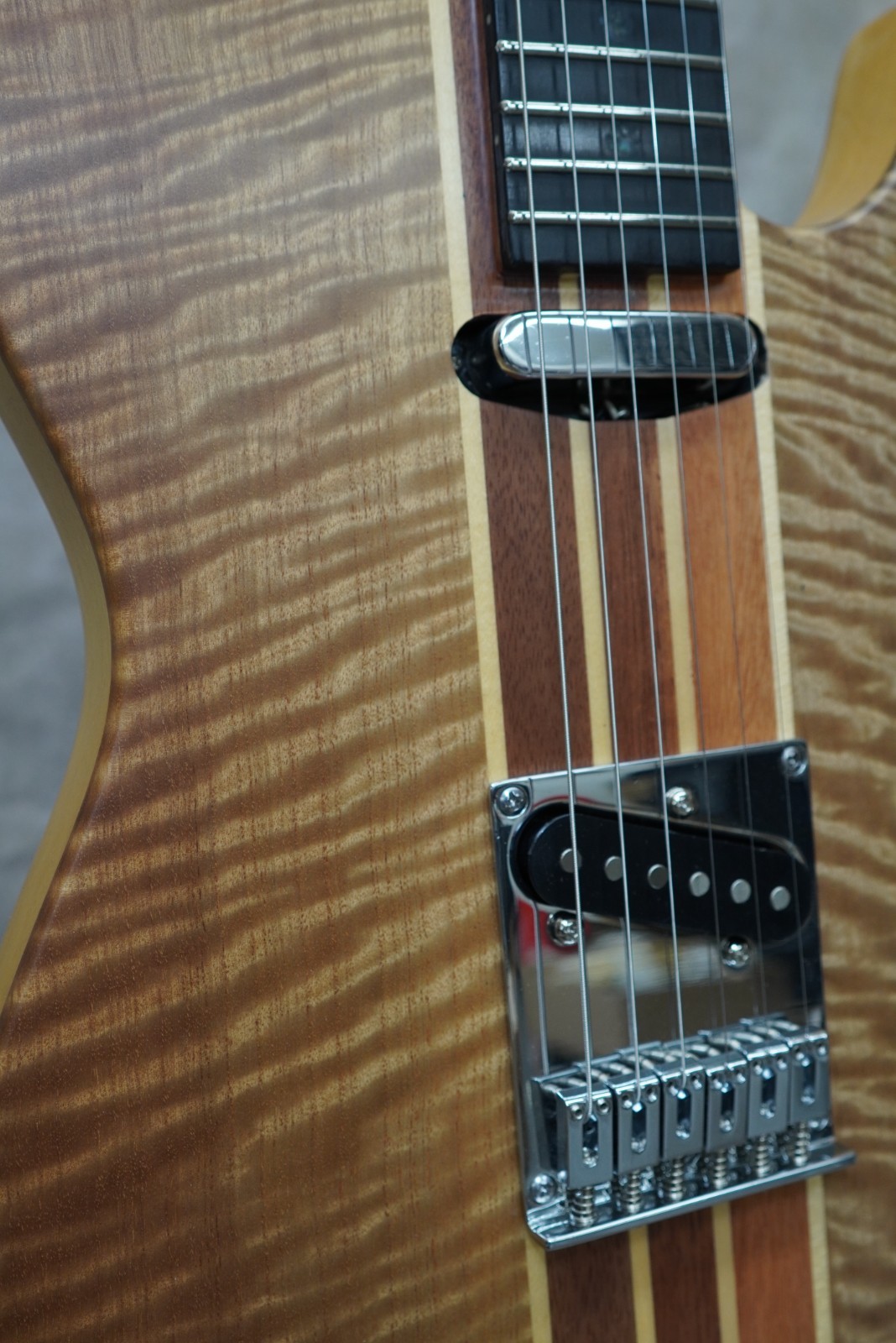 AIO TC1-Walnut Neck -through Electric Guitar – H001