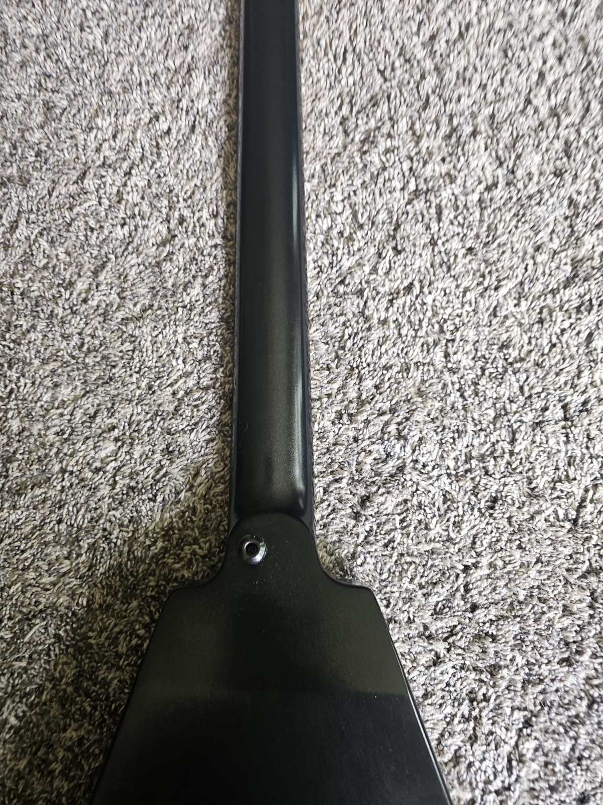 left handed Epiphone Prophecy Flying V Black 6-String Solidbody