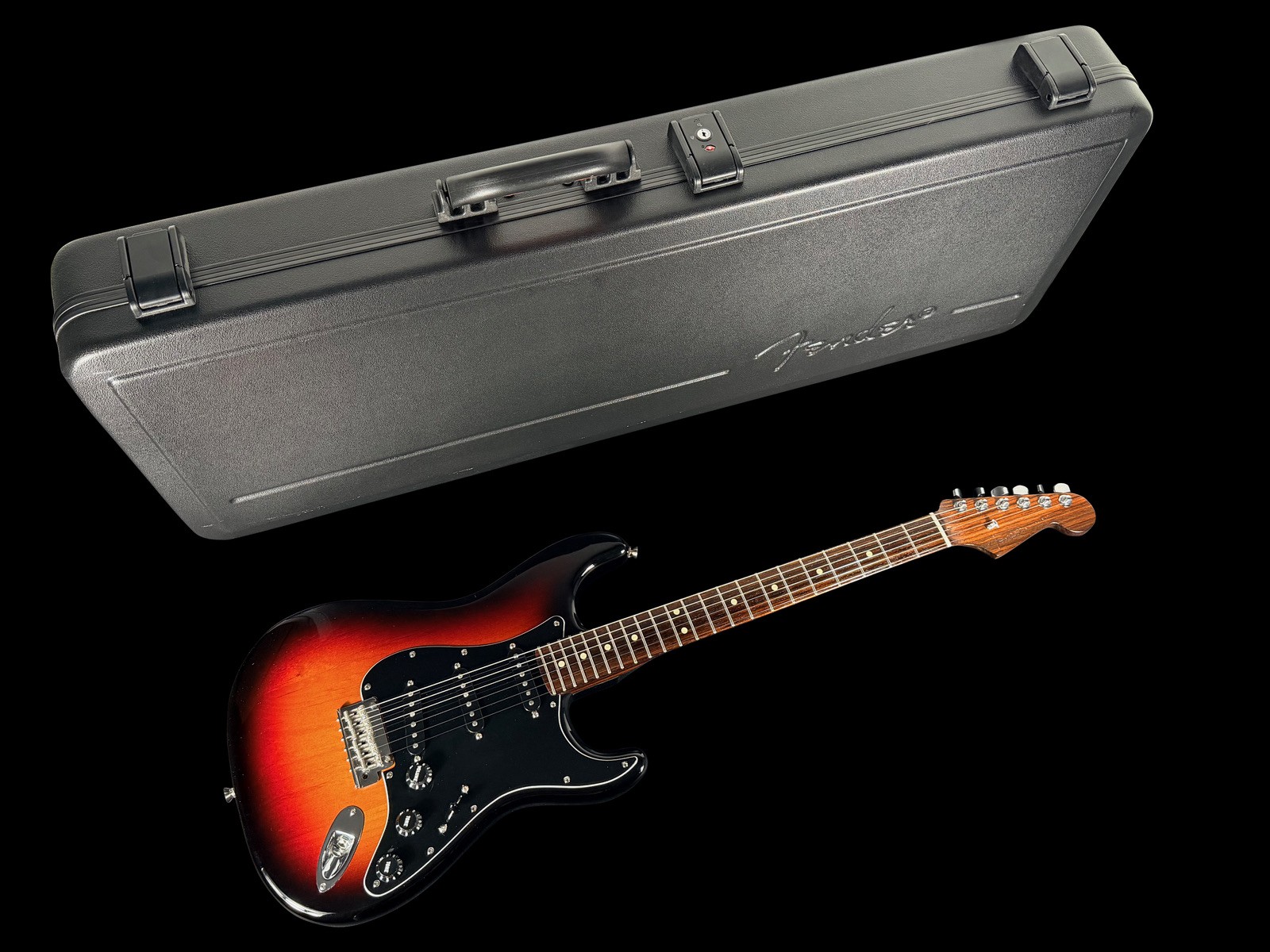 2016 FENDER STRATOCASTER AMERICAN STANDARD LIMITED EDITION w SOLID ROSEWOOD NECK