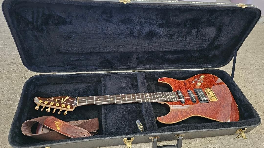 New – Tom Anderson Born May 17, 2000. Quilted Maple Top Tortoise Basswood Maple