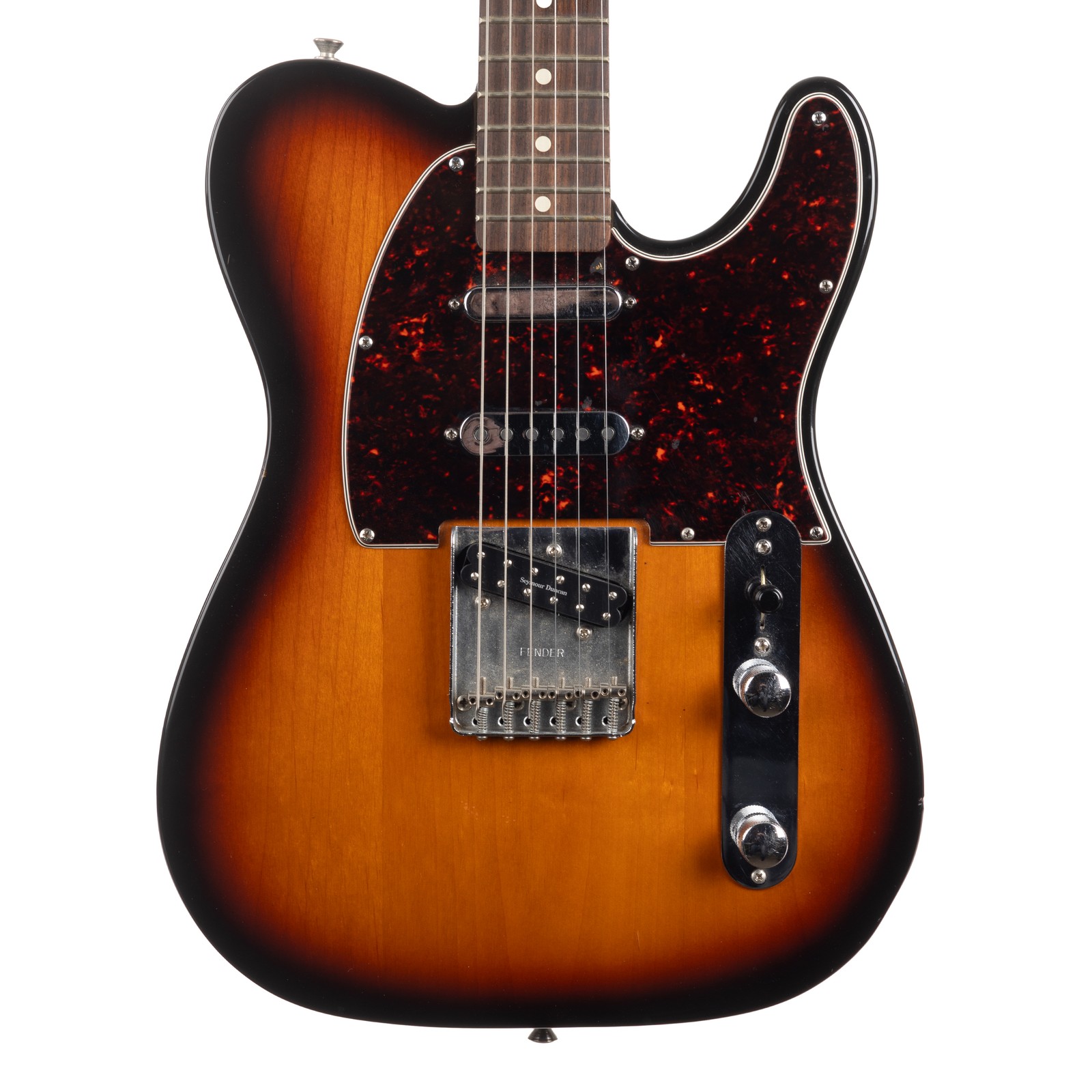 Used Fender Deluxe Nashville Telecaster Sunburst 1998