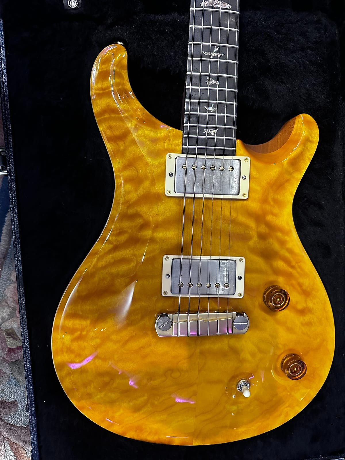PRS McCarty Special Edition – Ten Top Quilt – Santana Yellow – BrazilianRosewood
