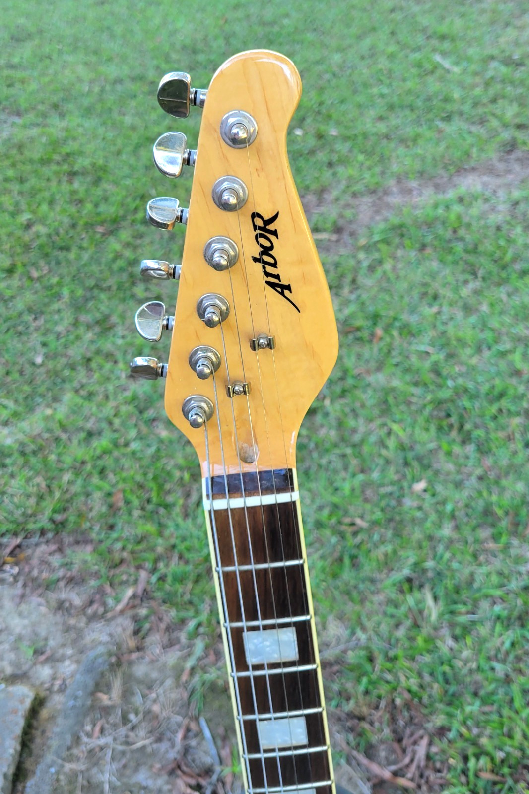 ARBOR NECK AFTERMARKET BODY PARTSCASTER ELECTRIC GUITAR W/UPGRADE PICKUPS