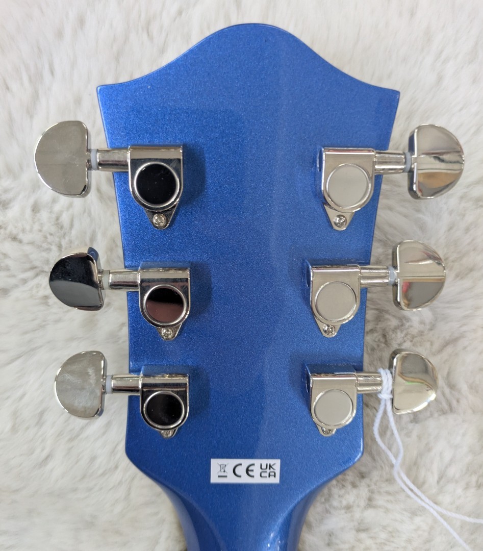 G2420T Streamliner Hollow Body with Bigsby, Broad’Tron BT-3S, Fairlane Blue