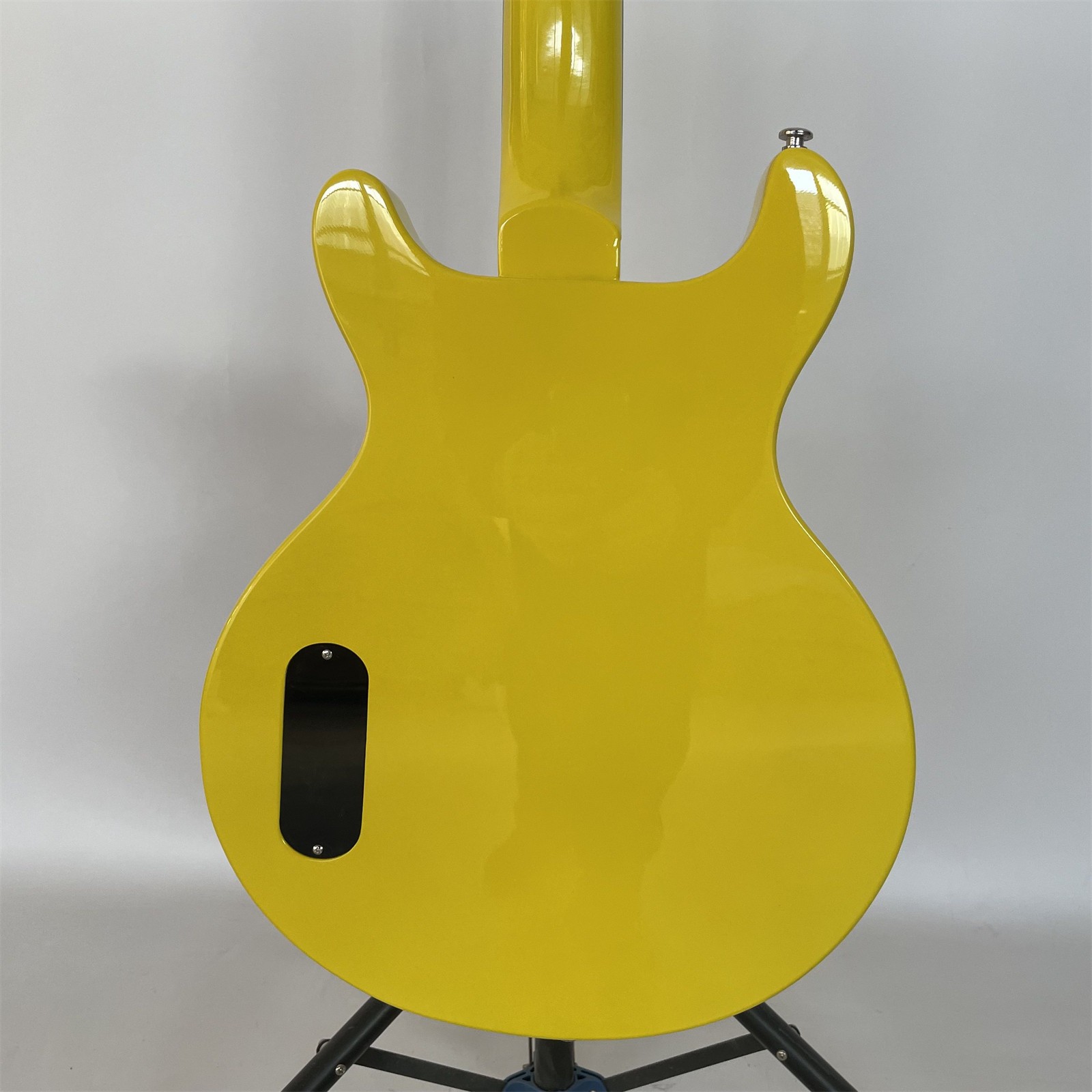 Electric Guitar Solid Body P90 Pickup Junior Yellow Mahogany Rosewood Fretboard