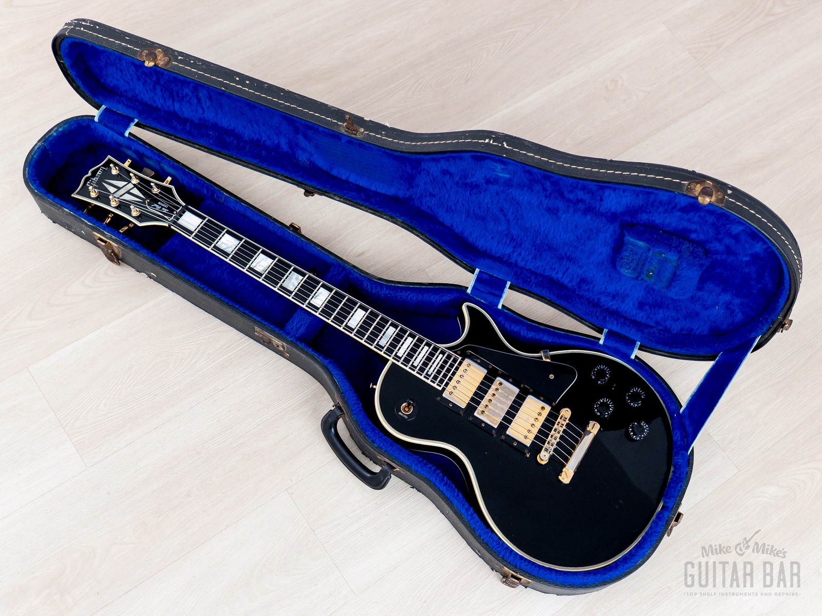 1981 Gibson Les Paul Custom Black Beauty 3 Pickup w/ Tim Shaw & T Tops, Case
