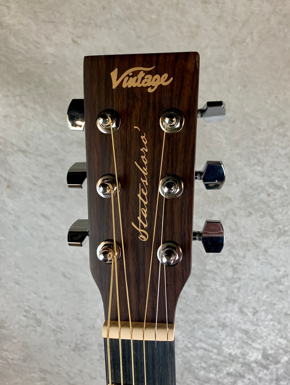 Vintage Brand VE880WK Acoustic/Electric Parlor Guitar