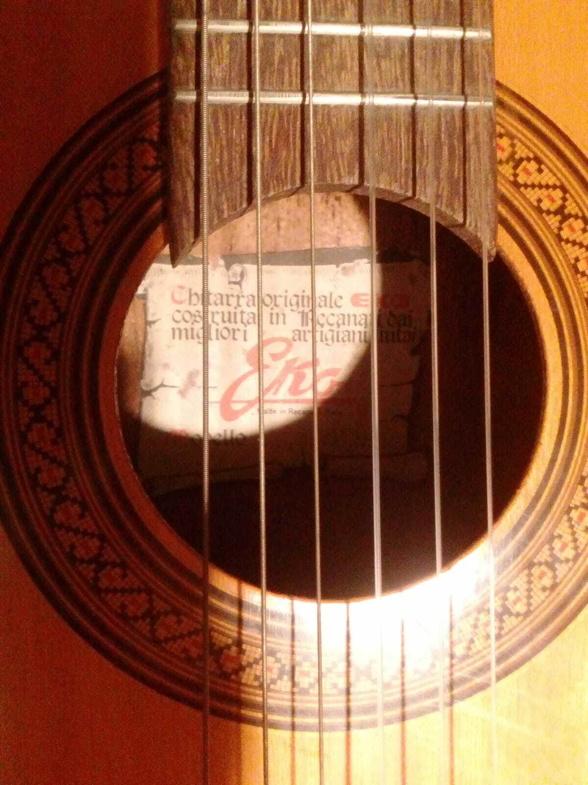 Chitarra EKO PARLOR P2 anni 70′ paletta e manico acero fiammato molto bello