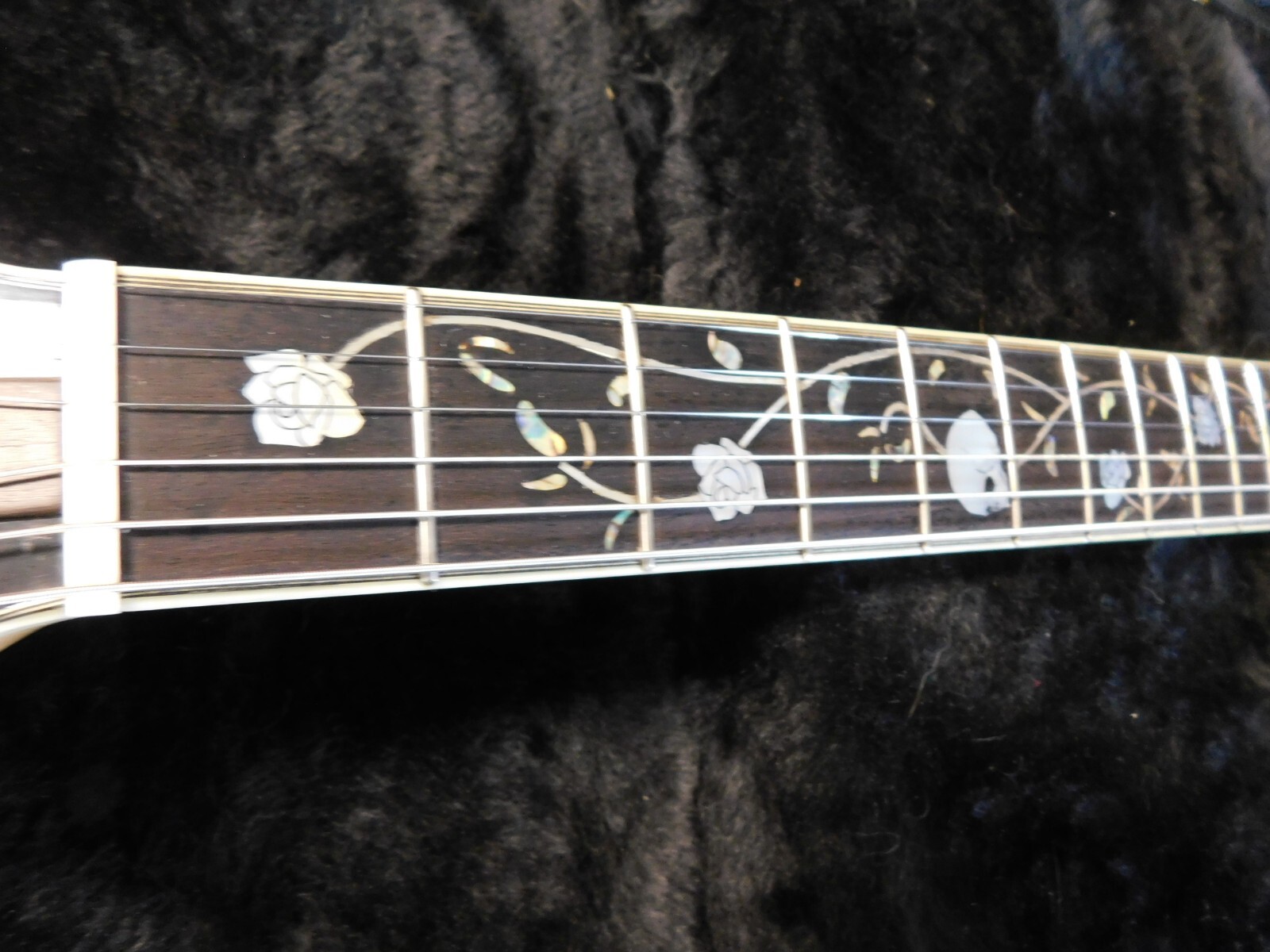 Bil Mitchell Tribute 2 Electric Guitar Maple Burl/Purpleheart !