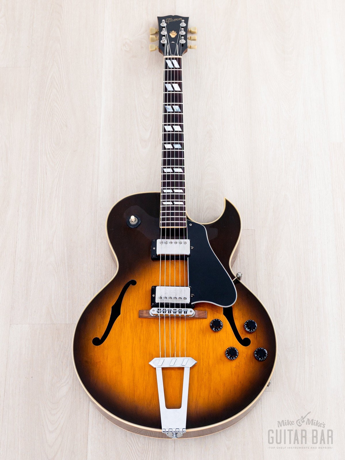 1989 Gibson ES-175 Sunburst w/ Mahogany Back/Sides, Case & Hangtag