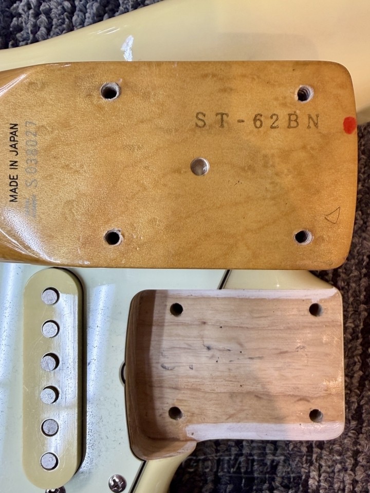 Fender Japan 1994-1995 St62 ”Mod.” -Usb Us Blonde – Ash Body Texas Special