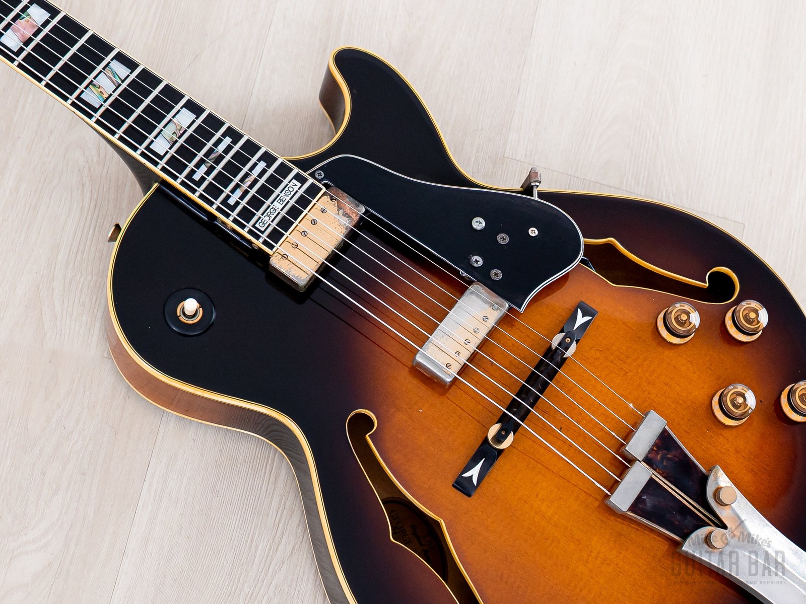 1978 Ibanez George Benson Signature GB10 Archtop Electric Guitar, Japan Fujigen