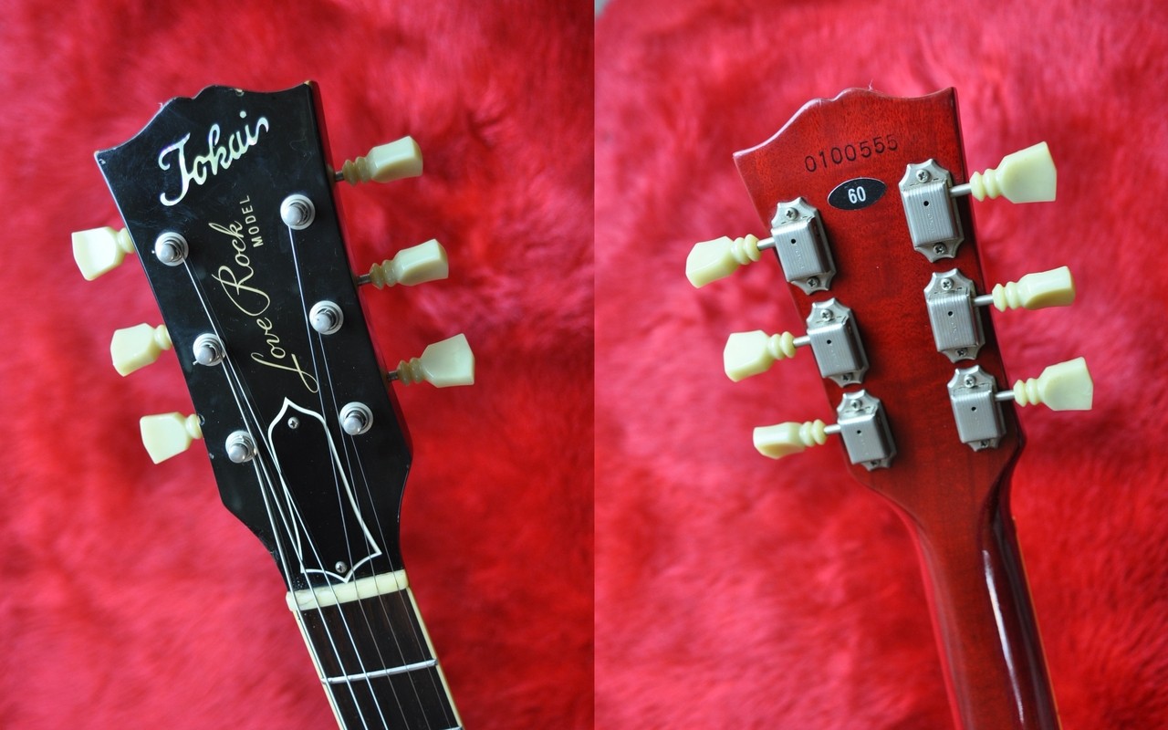 Tokai LOVE ROCK LS-60 CSB 1980 W/Gig bag Electric Guitar Used From Japan