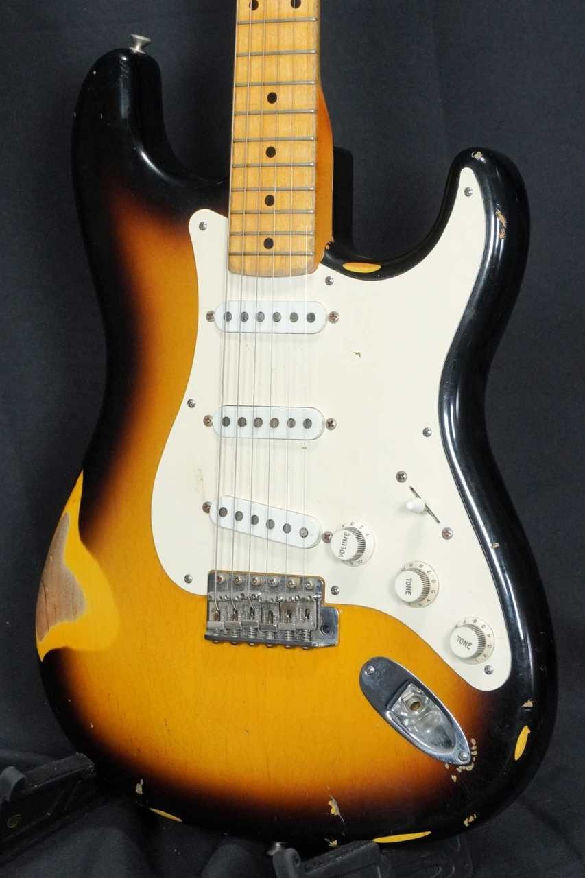 Fender Custom Shop 1956 Stratcaster Aged Mod 2 Tone Sunburst Used Electric