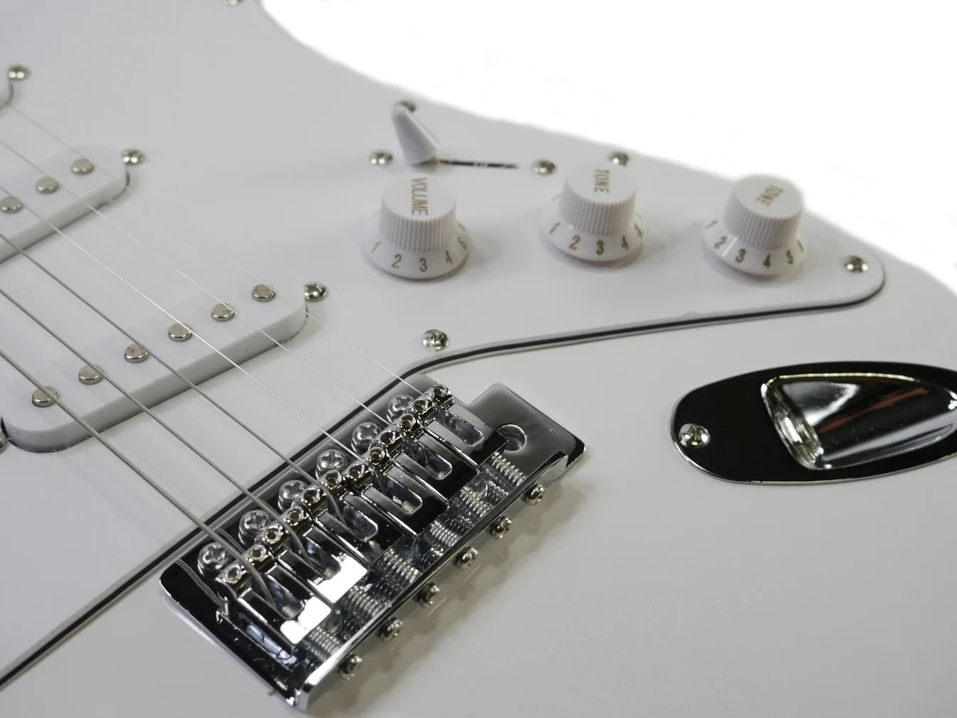Zenison Double Neck Electric Guitar White 12 String & 6 String