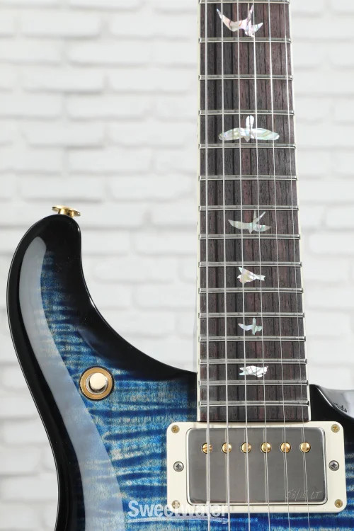 PRS McCarty 594 Hollowbody II 10-Top Electric Guitar – Faded Blue Jean