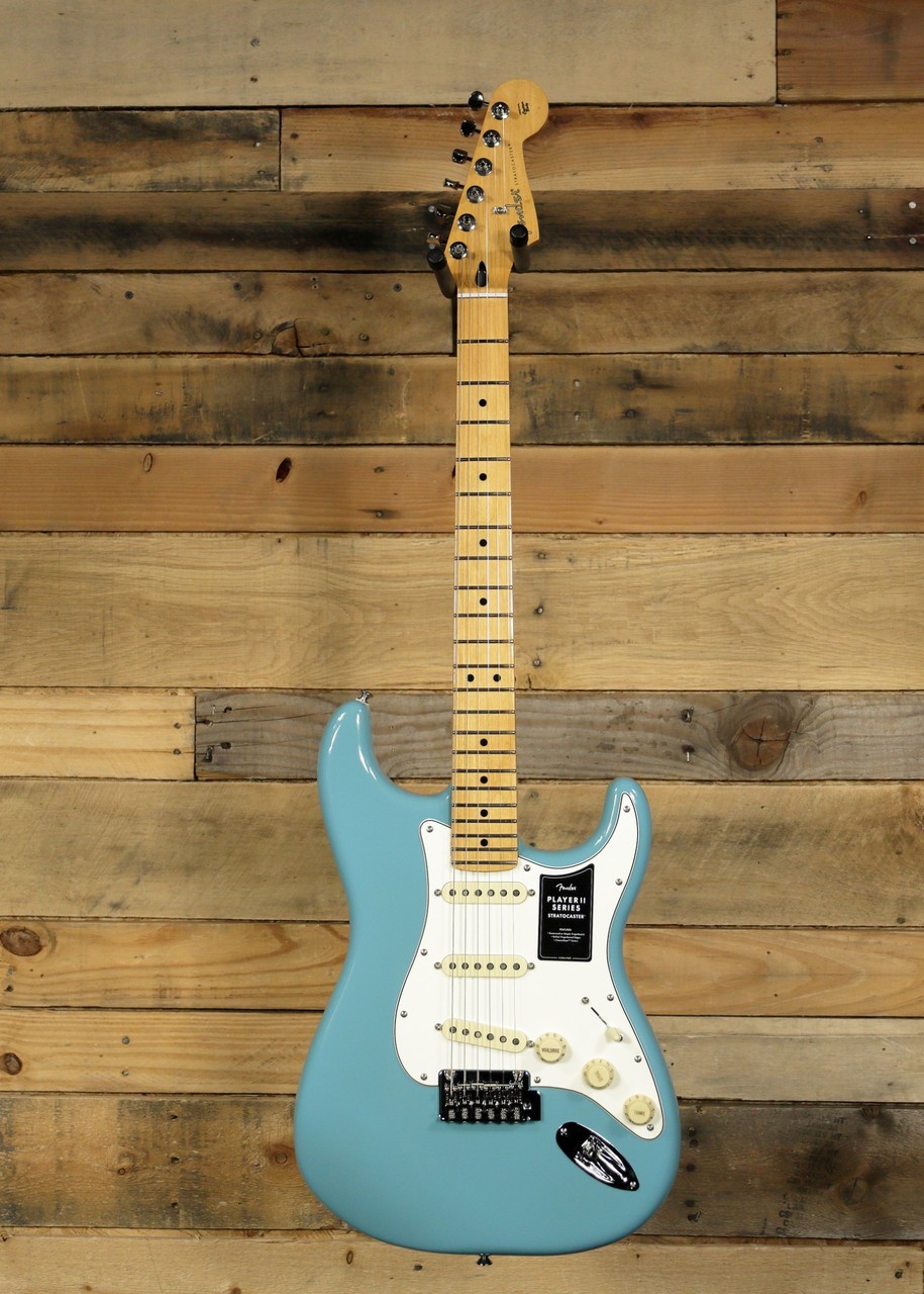 Fender Player II Stratocaster Electric Guitar Aquatone Blue