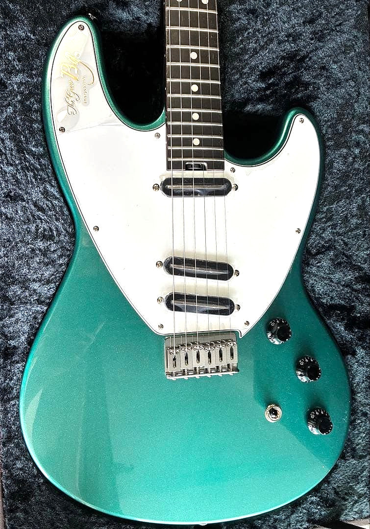 Greco Boogie BG-1400 Metallic Green Made in Japan Limited 6 Rare Guitar 2013