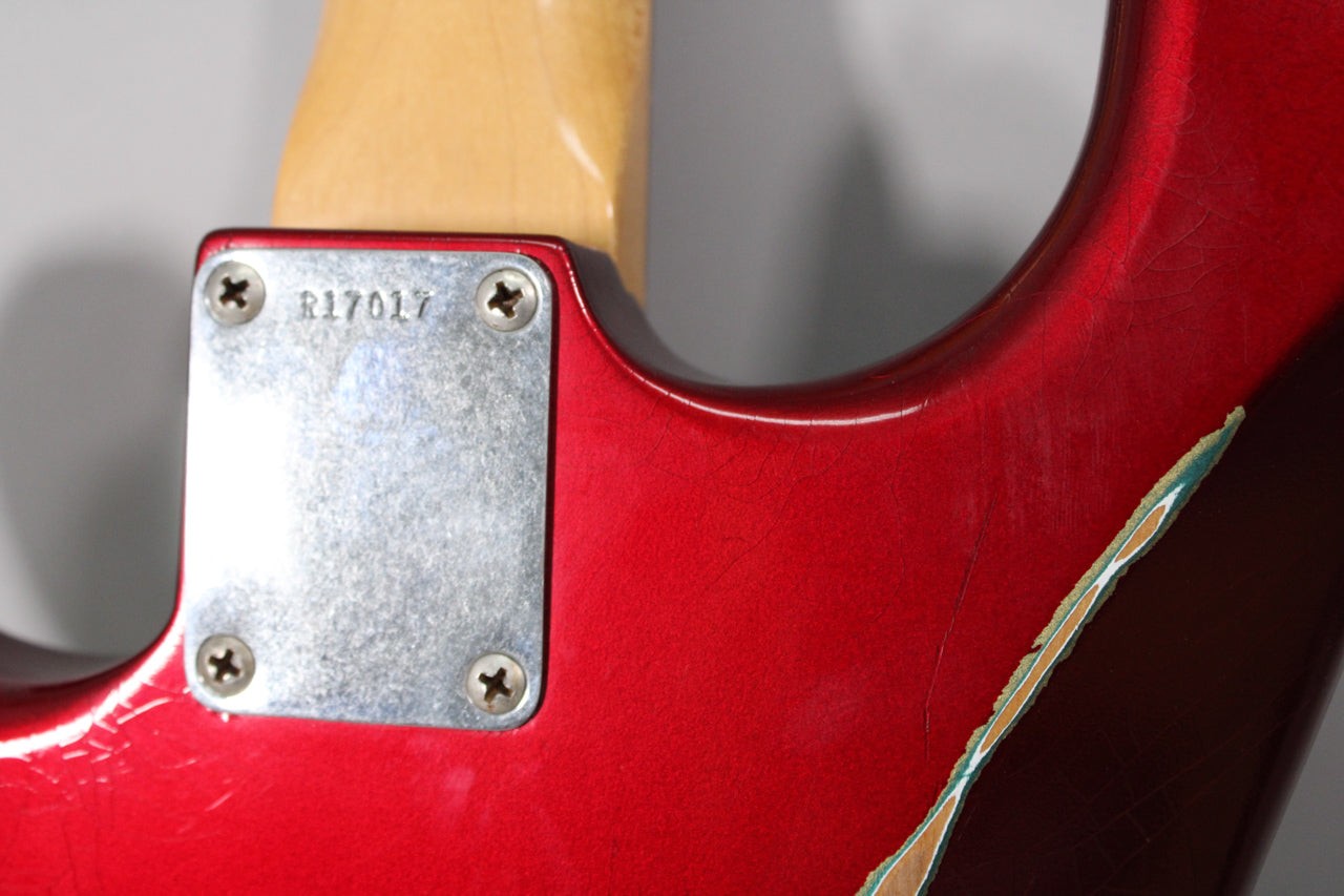 2002 Fender Custom Shop 1960 Stratocaster Candy Apple Red Relic w/OHSC