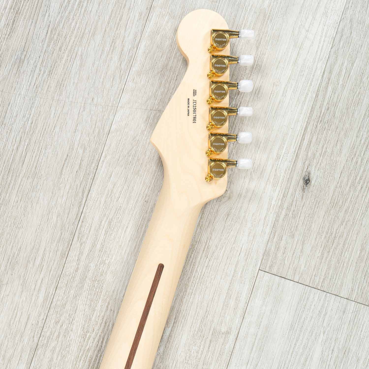 Fender Richie Kotzen Signature Stratocaster Guitar, Transparent White Burst