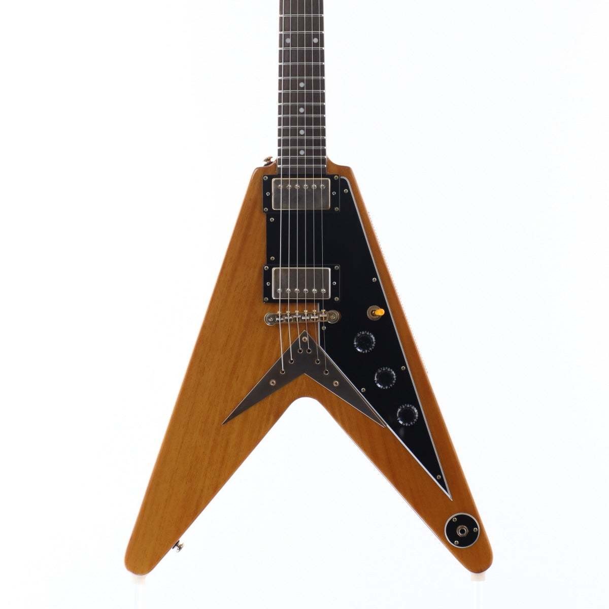 Epiphone 1958 Korina Flying V 2016 Korina Top and Back Mahogany Body