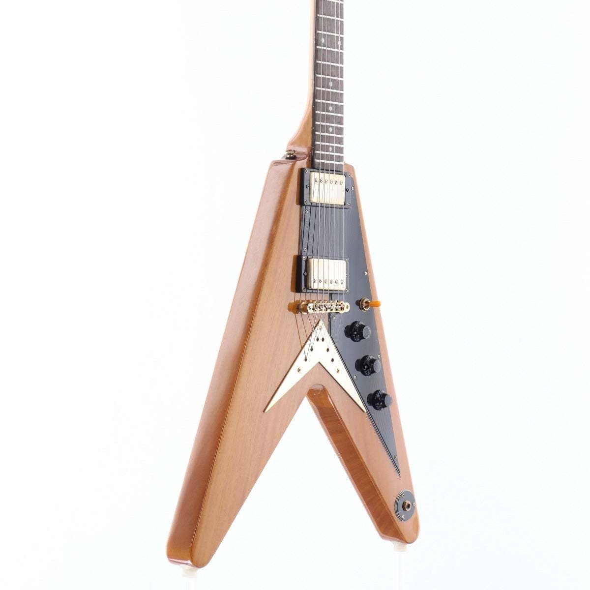 Epiphone 1958 Korina Flying V 2016 Korina Top and Back Mahogany Body