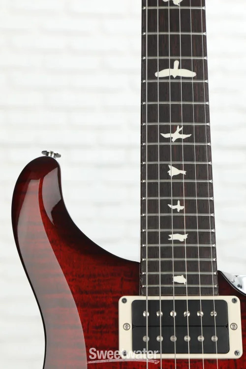 PRS S2 Custom 24 Electric Guitar – Fire Red Burst