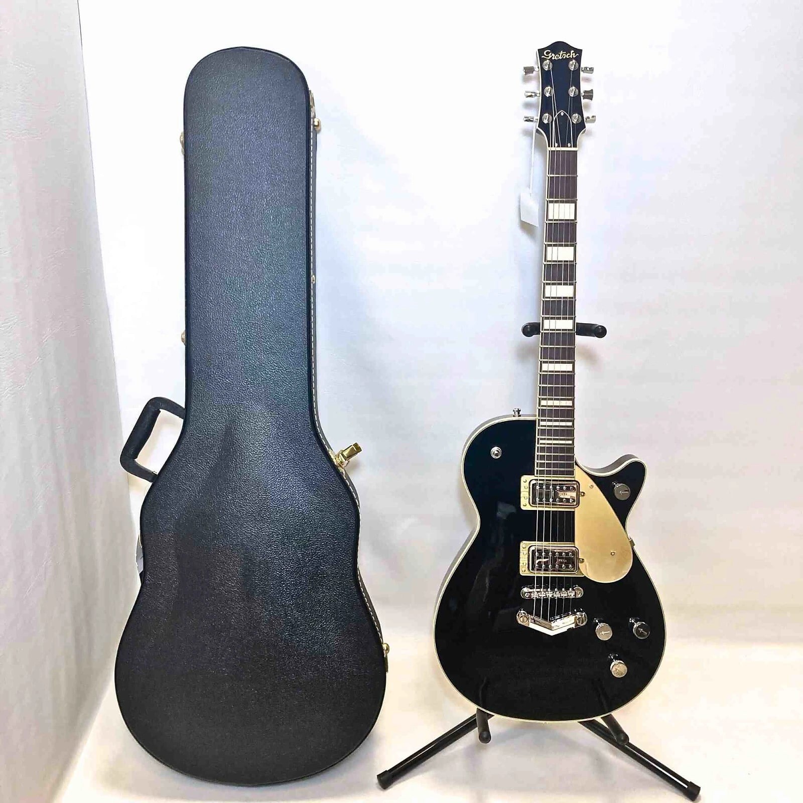 Gretsch G6228 Players Edition Jet BT with V-Stoptail – Black