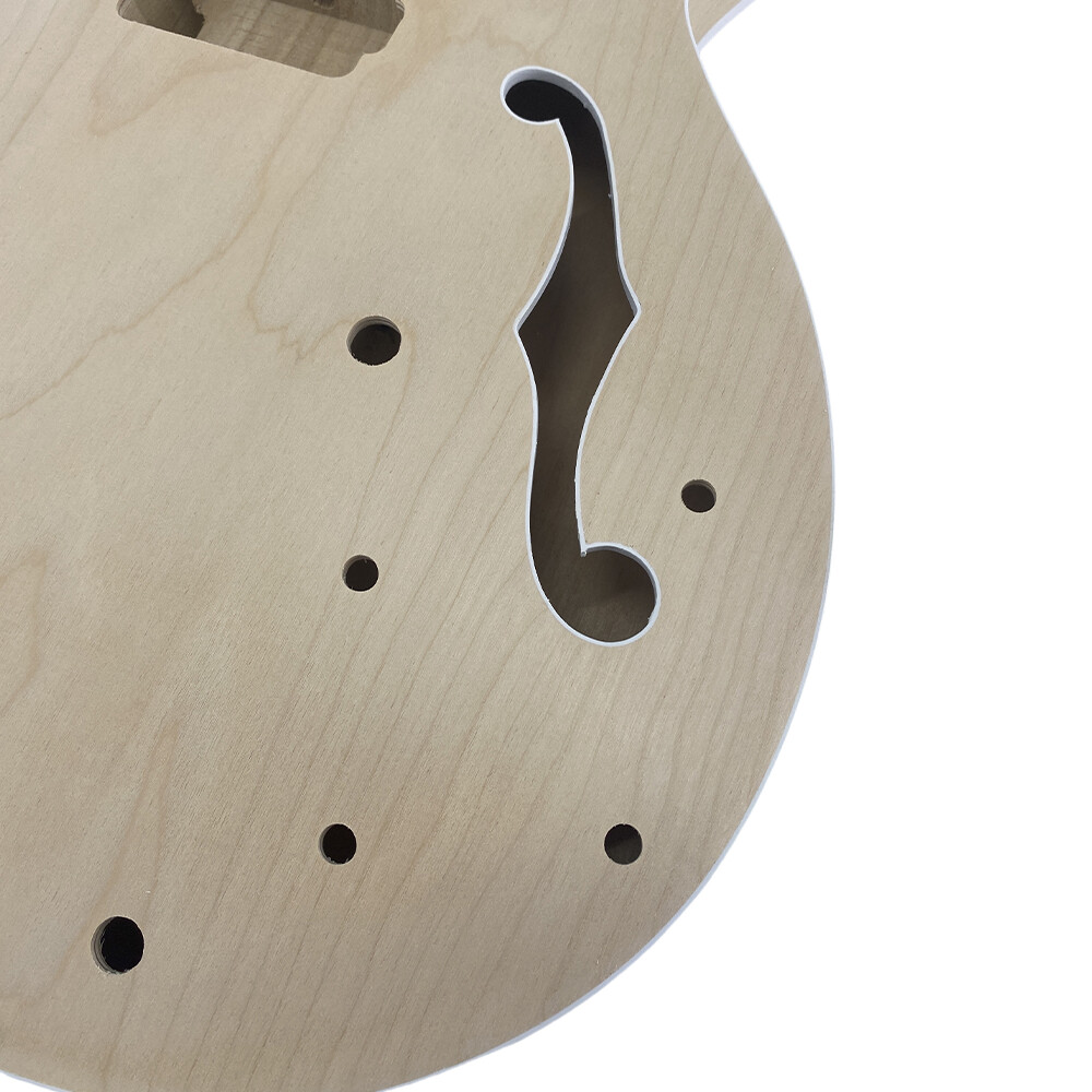 New Guitar Kit Guitar Neck 22fret 24.75 Inch Neck 335 Semi Hollow Guitar Body