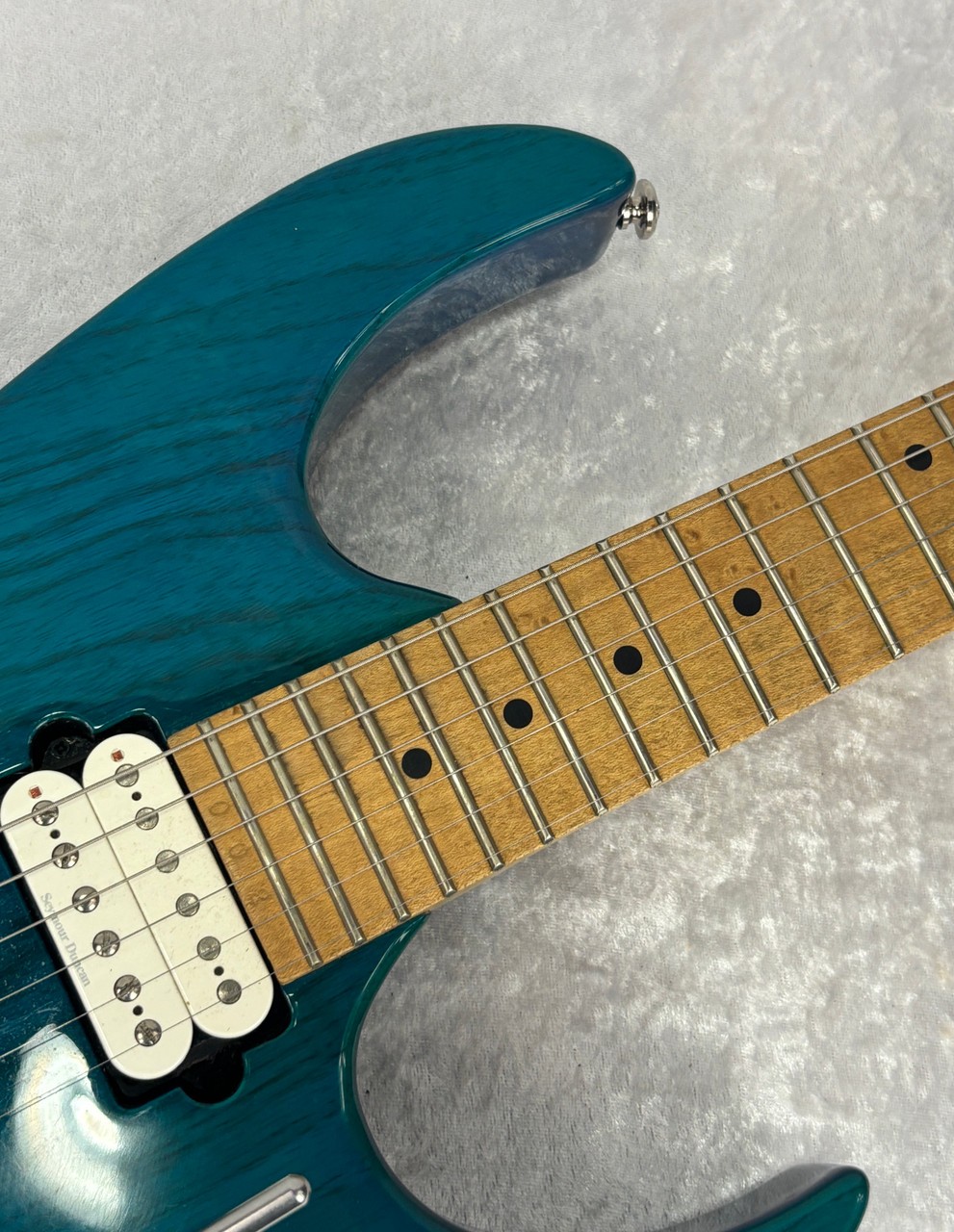 Ed Roman Scorpion Picasso electric guitar with case