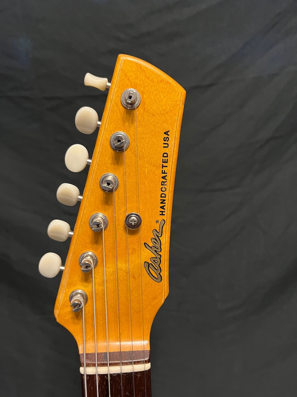 2020 Asher The Los Angeles California Blonde Boutique Handmade Guitar W/OHSC