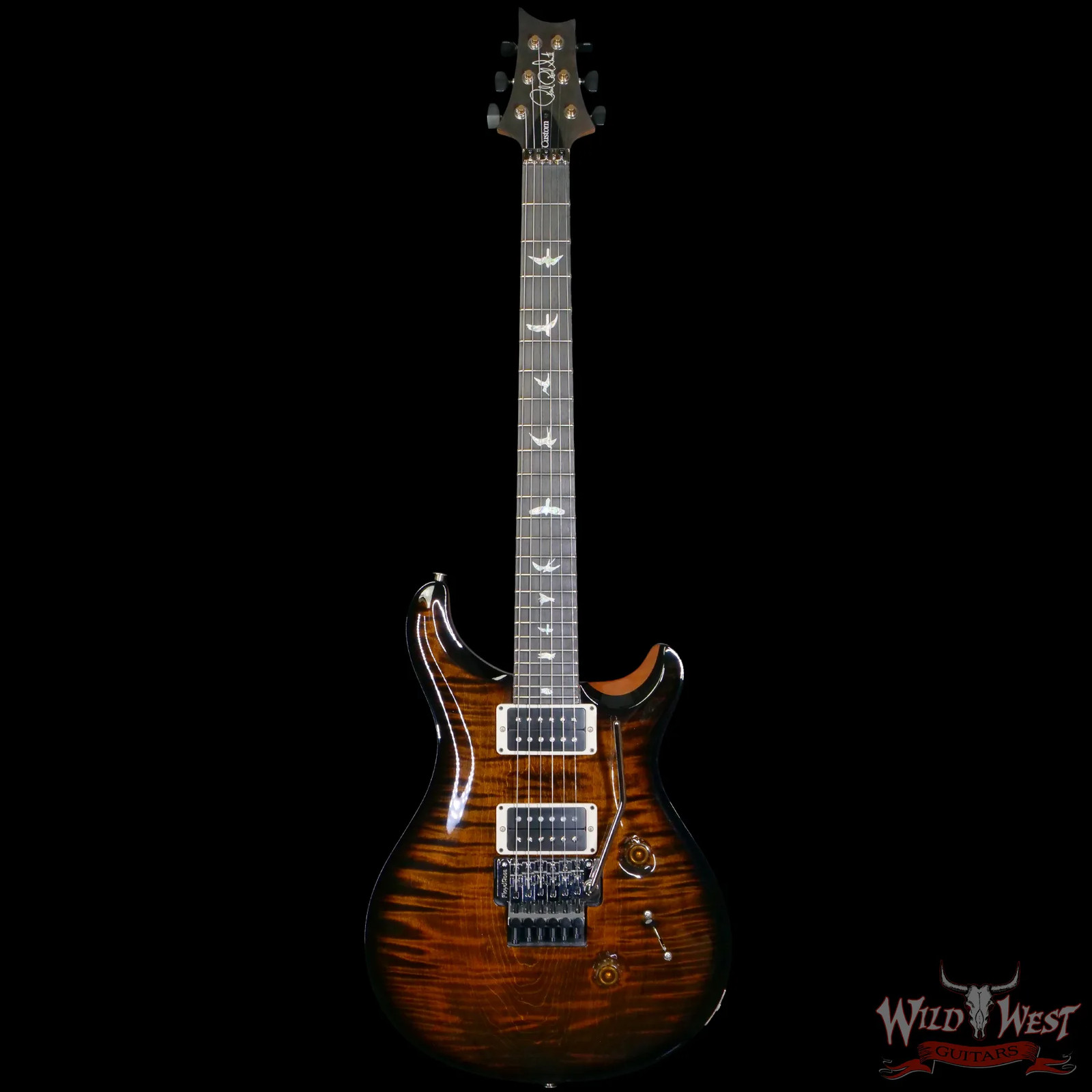 2025 PRS Core Custom 24 “Floyd” 1-Piece Flame Maple Top Tiger Eye 7.35 lbs