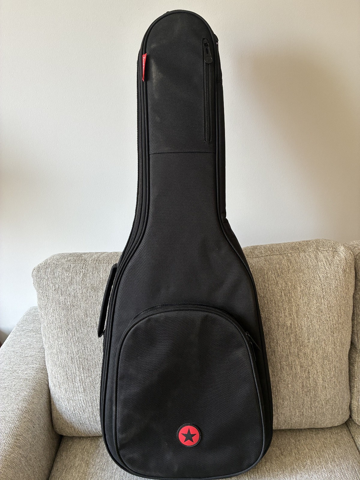 D’Angelico Premier Brighton Guitar, Gig Bag, Oxblood, PLUS TruGlide Tuning Aid