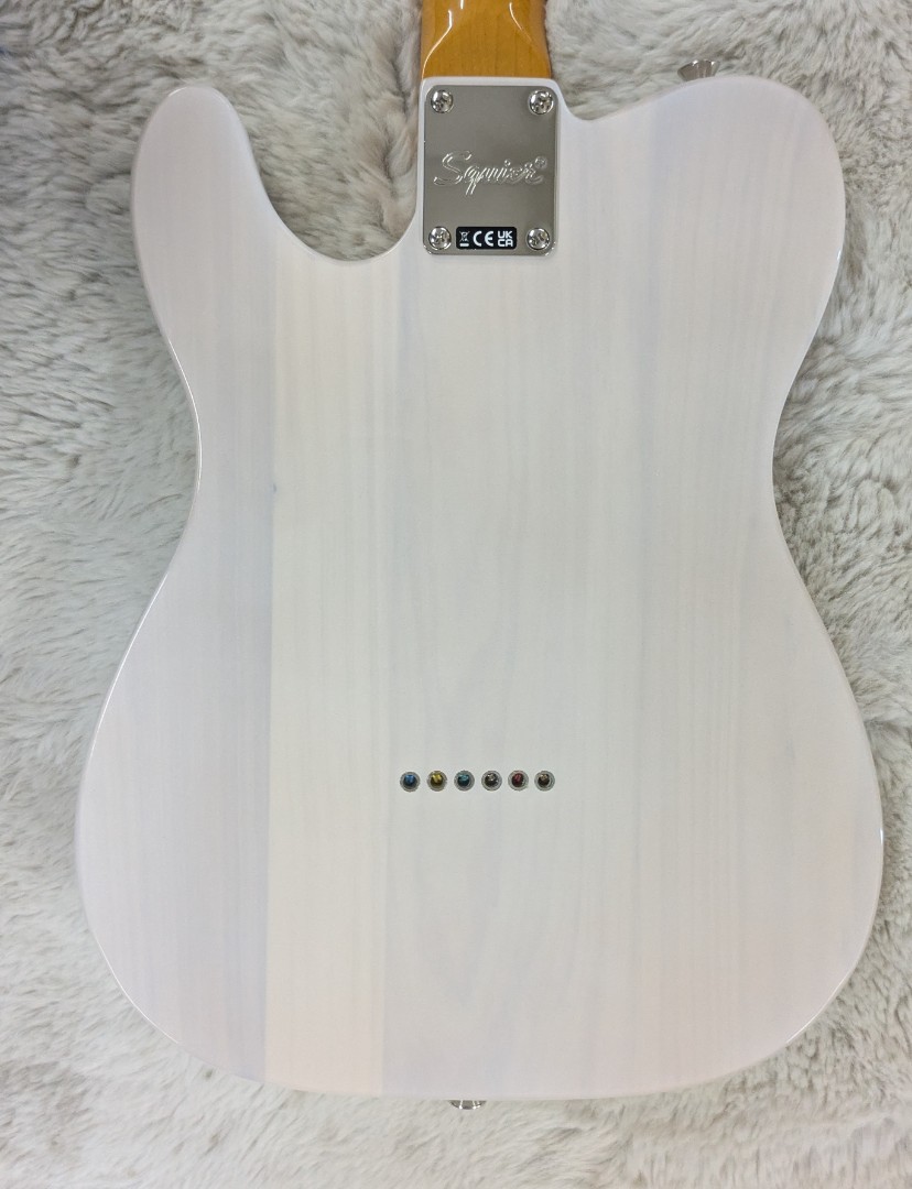 Squier by Fender Classic Vibe 50s Telecaster with Maple Fretboard, White Blonde