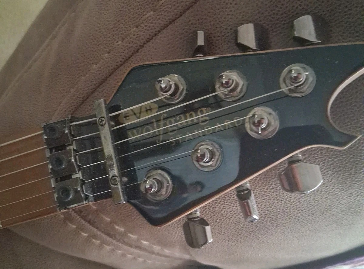 EVH Wolfgang WG Standard QM with Baked Maple Fretboard – Tahiti Night