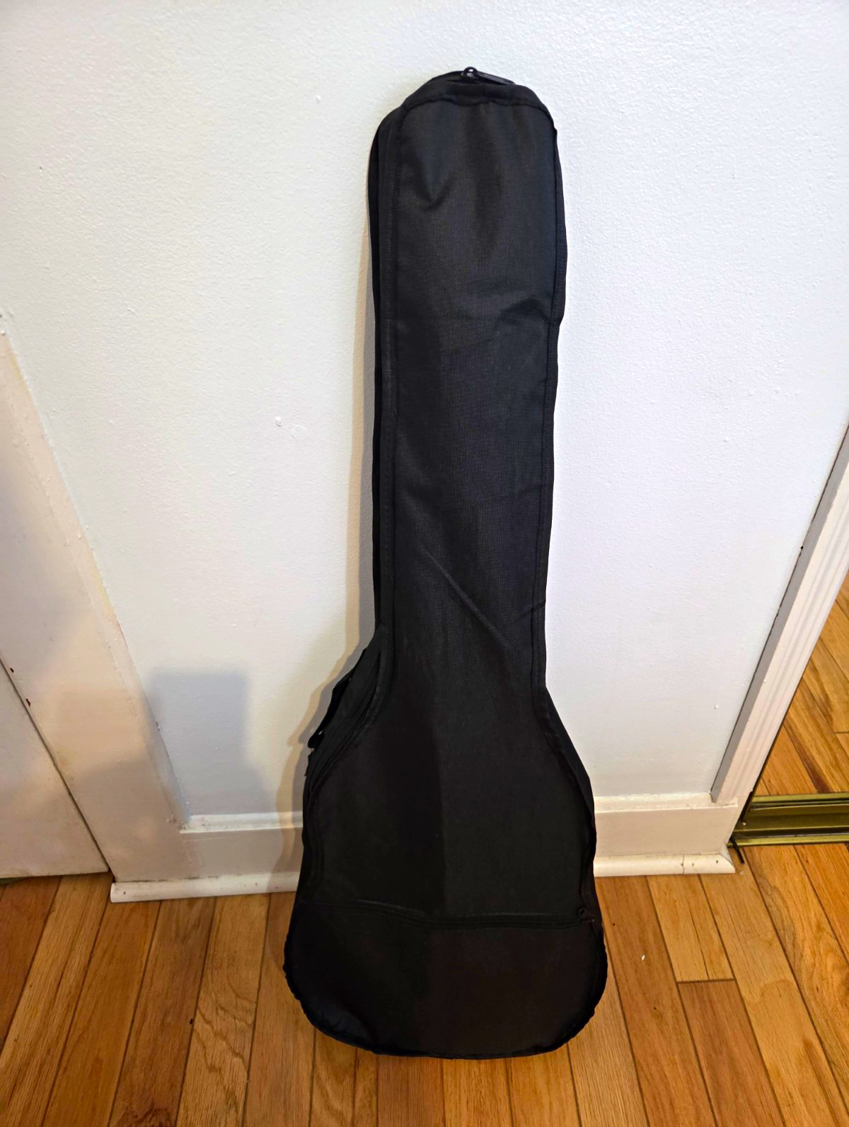 Leo Jaymz LJG-2000 Solid Body 6-String RH Electric Guitar Black w/ Gig Bag