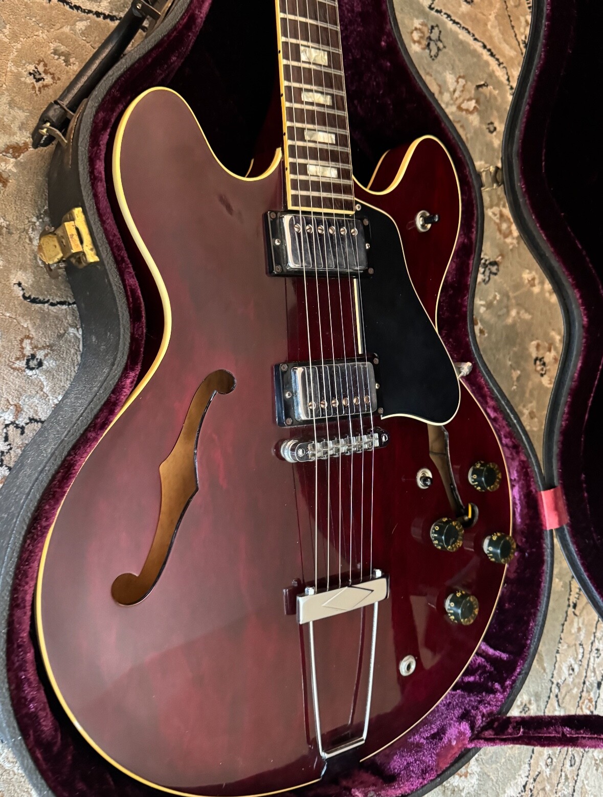 gibson ES – 335 td 1976 semi – hollow guitar all original