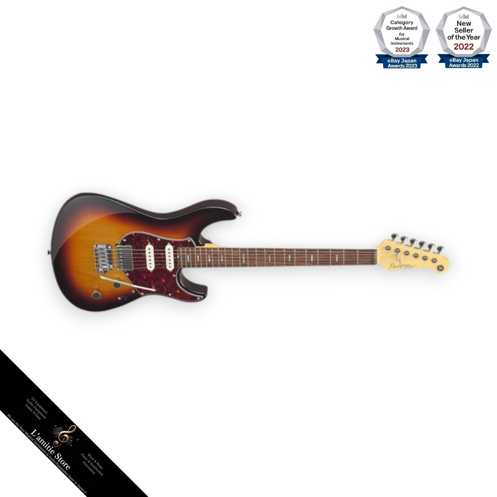 YAMAHA Pacifica Professional DTB Desert Burst PACP12 Electric Guitar 6 Strings