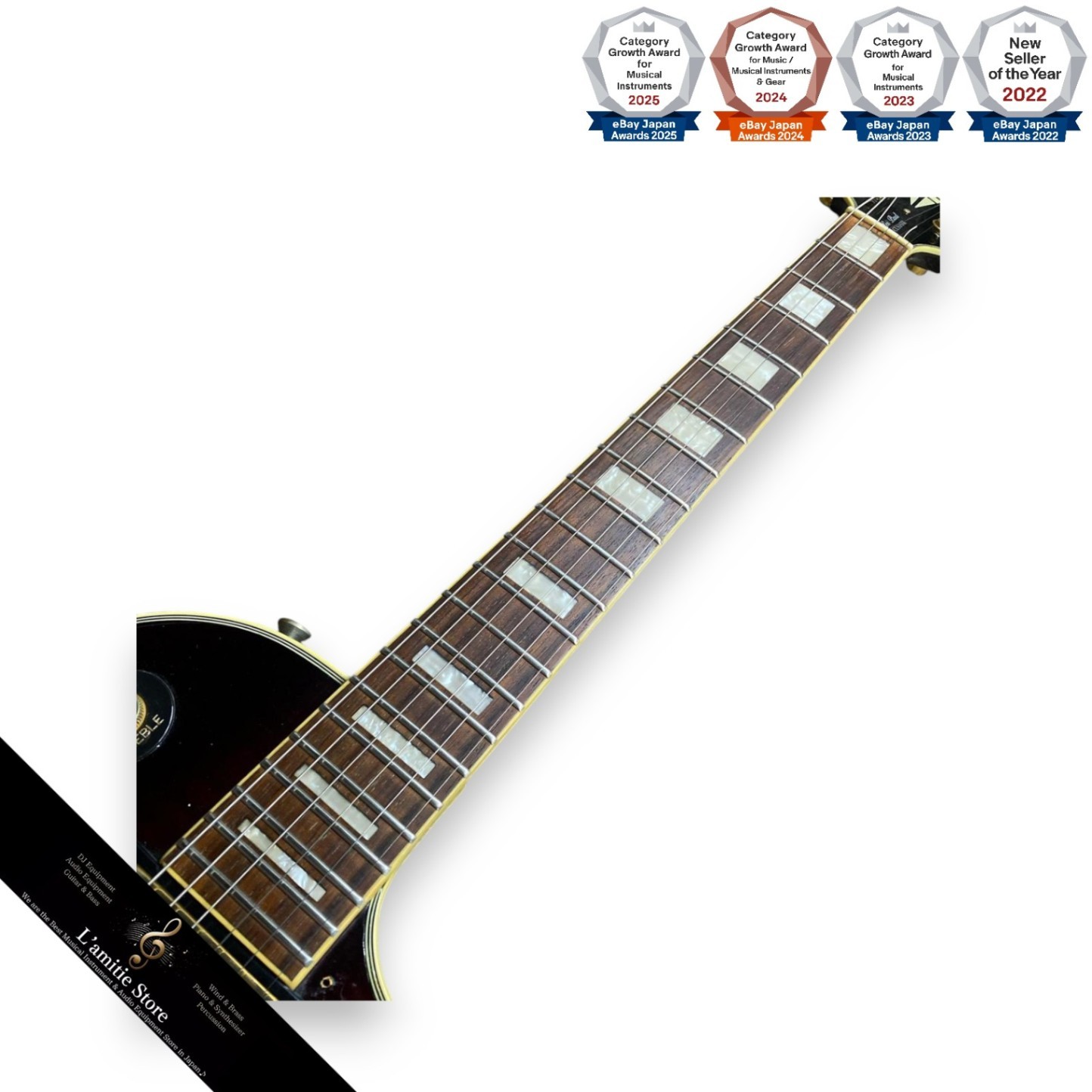 Epiphone Les Paul Custom Plus Electric Guitar Worn Finish