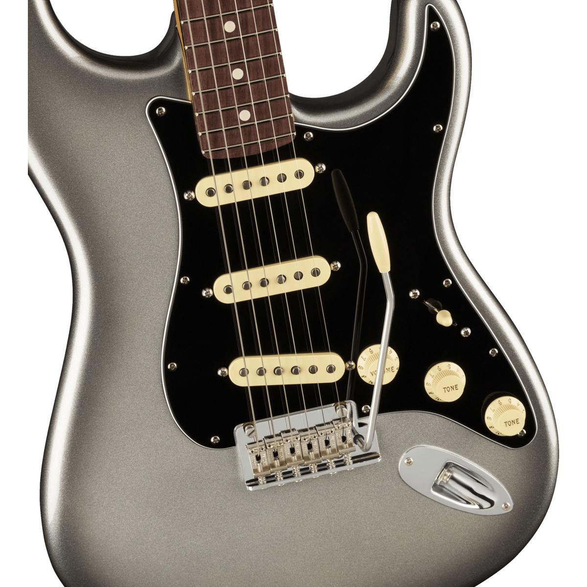 Fender American Professional II Stratocaster Electric Guitar, Rosewood, Mercury
