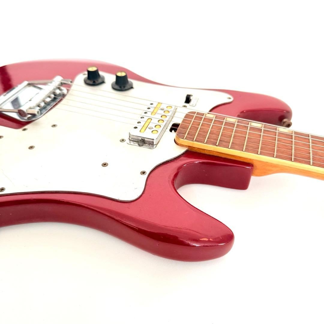 TEISCO TRG-1L Built-in Amp & Speaker Foil PU Vintage Rare Guitar 1964 MIJ Japan
