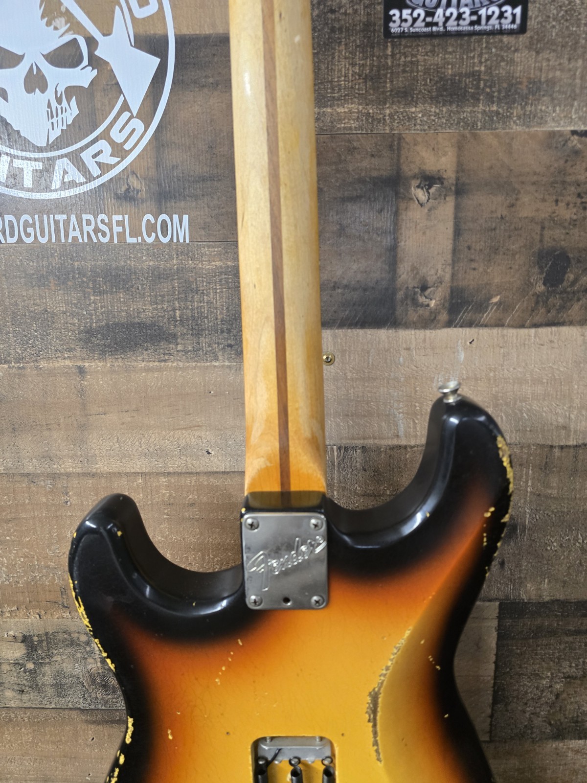 1996 Fender Mjt Relic USA American Standard Stratocaster Guitar w/case