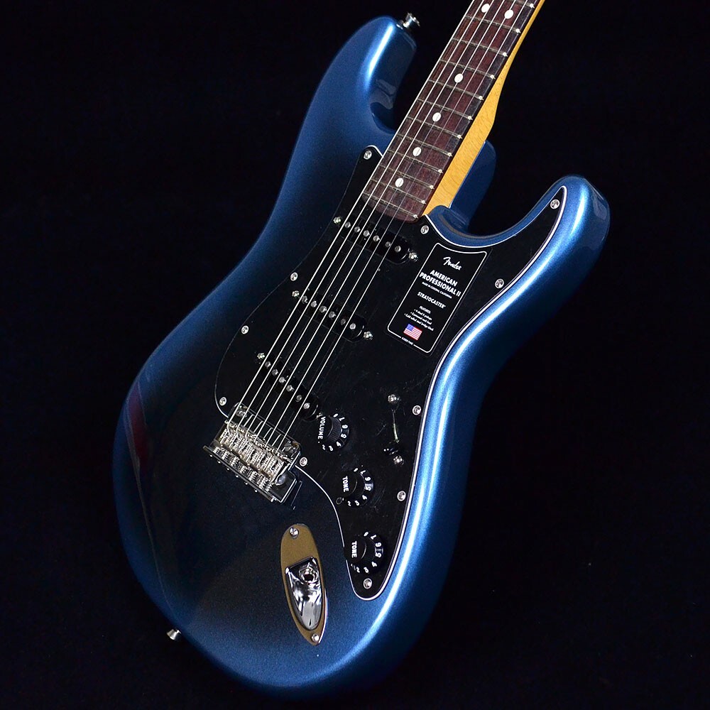 Fender American Professional II Stratocaster Rosewood FB Dark Night from JAPAN