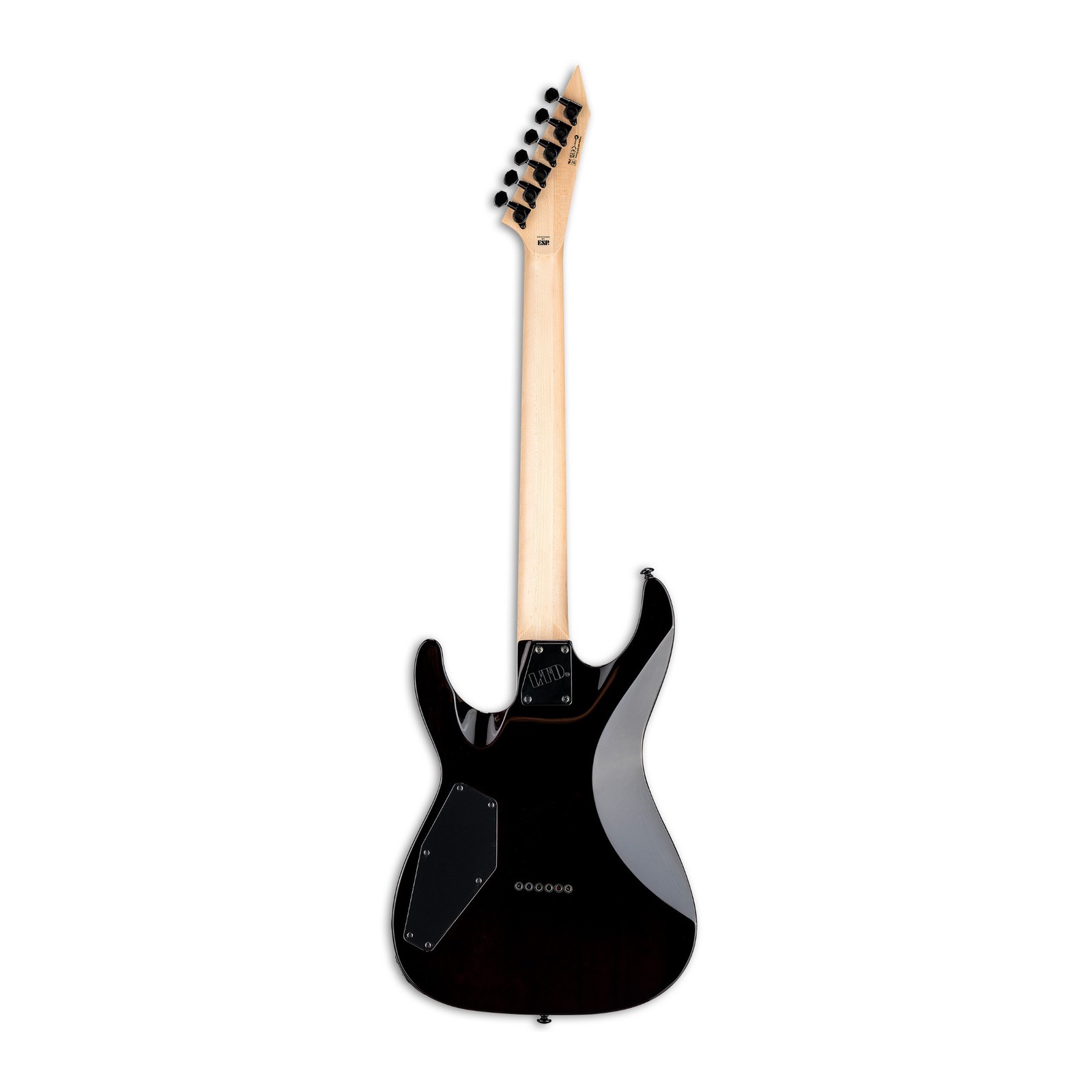 ESP LTD MH-200HT QM Electric Guitar with Quilted Maple Top (Dark Brown Sunburst)