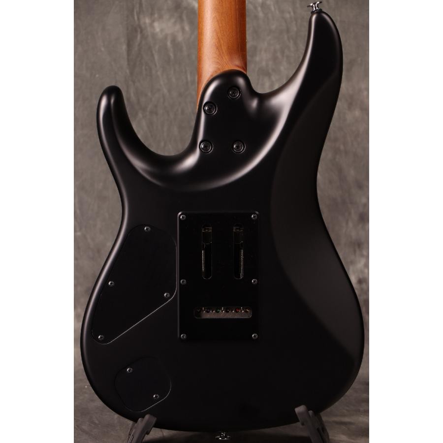Ibanez Prestige AZ2402-BKF Black Flat Electric Guitar with hard case