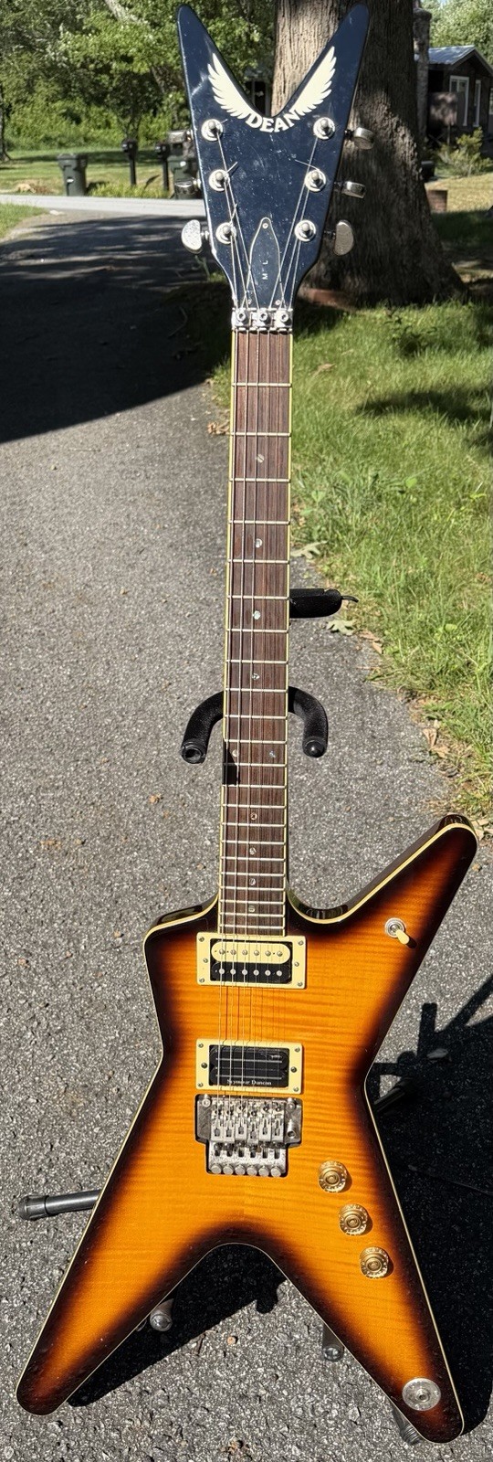 2006 Dean ML-79 W/Floyd Rose Trans Brazilia Burst ML79 Far Beyond Driven Dimebag