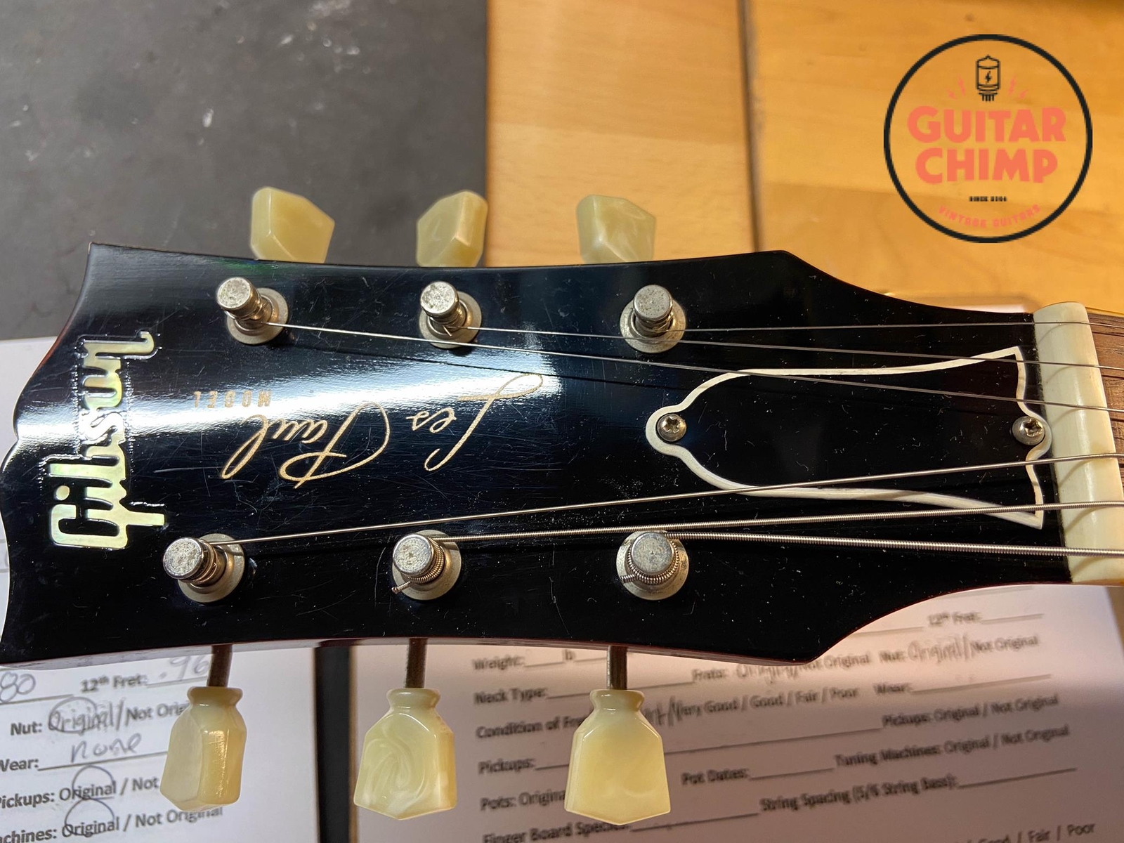 1994 Gibson Custom Shop Historic ‘59 Reissue Les Paul Heritage Cherry Sunburst F