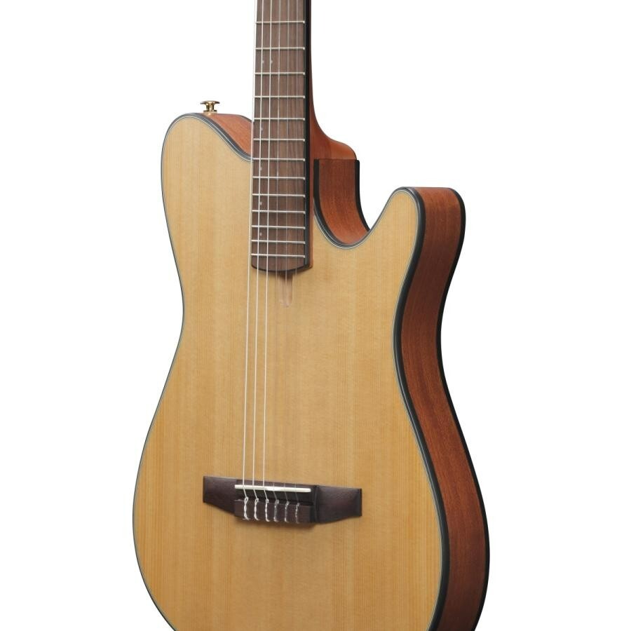 Ibanez FRH10N-NTF Nylon Electric Guitar Natural Flat FR Hollow Body with Gig Bag