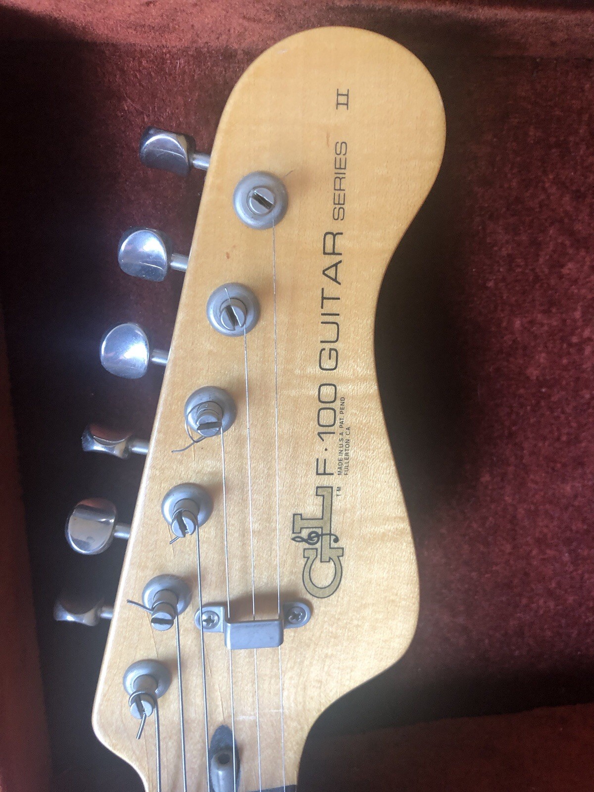G&L F-100 Series II Electric Guitar – Classic Leo Fender Design 1981