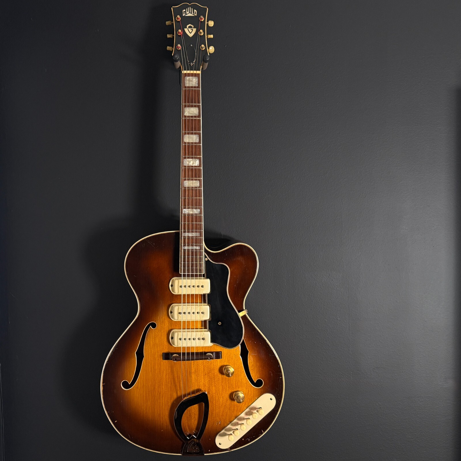 1954 Guild X-350 Stratford Electric Archtop – Very Early Example